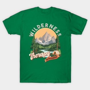 Wilderness Therapy Session in Progress T-Shirt